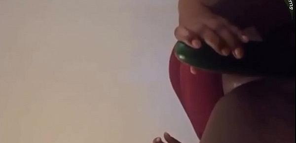  Creaming On A Cucumber Before Sucking It Off Hot Amateur Cucumber Cam Homemade